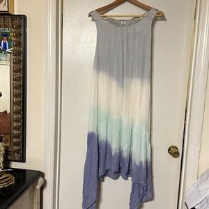 NWT SCANDAL BEAUTIFUL MULTICOLOR WOMEN’S RELAXED DRESS SIZE L